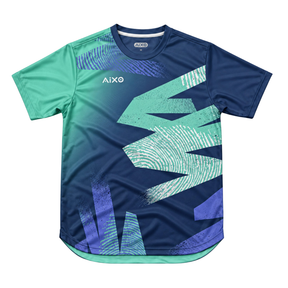 AIXO Eighties Capsule Mens T-Shirt 2 - Midnight Midnight Clothing Aixo