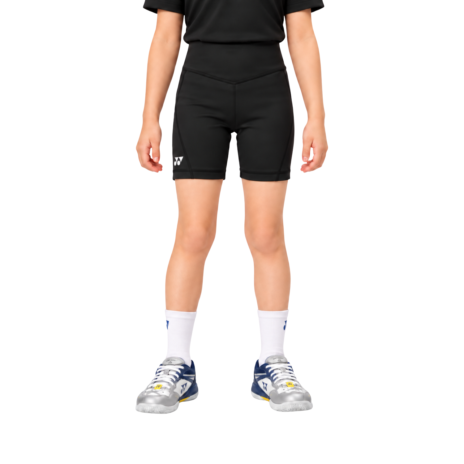 Yonex YTS2024J Core Shorts Junior - Black Clothing Yonex