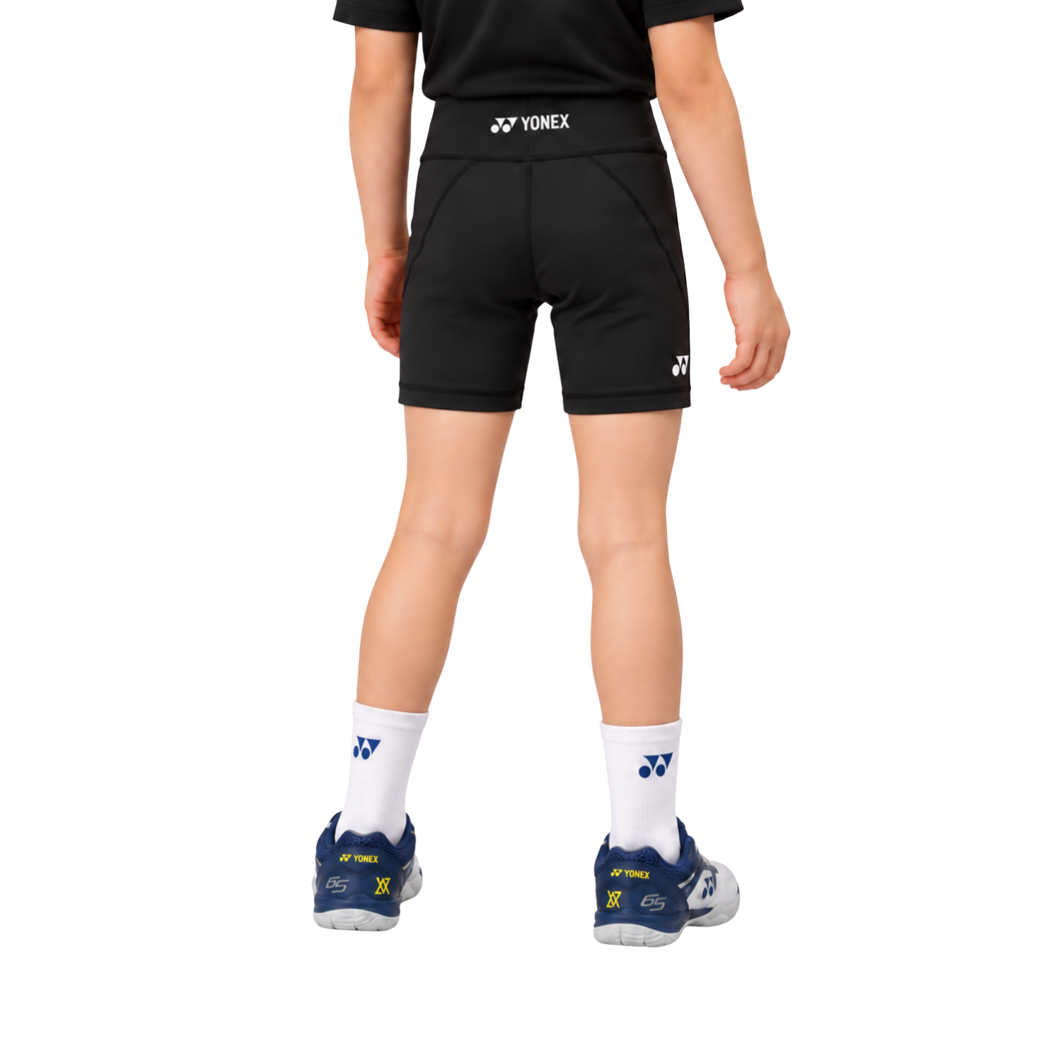 Yonex YTS2024J Core Shorts Junior - Black Clothing Yonex