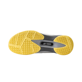 Yonex Power Cushion 88 Dial Badminton Shoe Unisex - White/Yellow Badminton Shoes Yonex