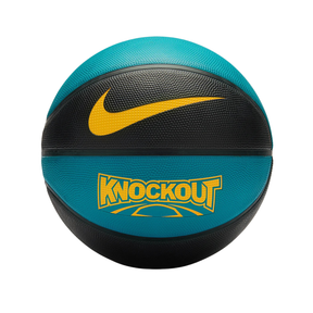 Nike Knockout Basketball - Black/Green/Gold (101.4264.07) Black Green Abyss Black University Gold One Size Basketball Nike