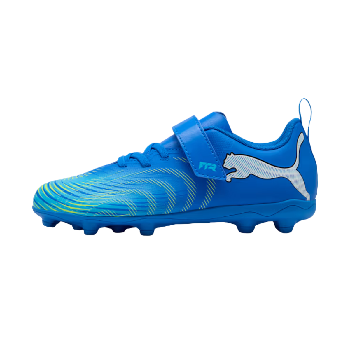 Puma Future 9 Play V FG/AG RB Football Boots Junior - Blue/White Blue White Football Boots Puma