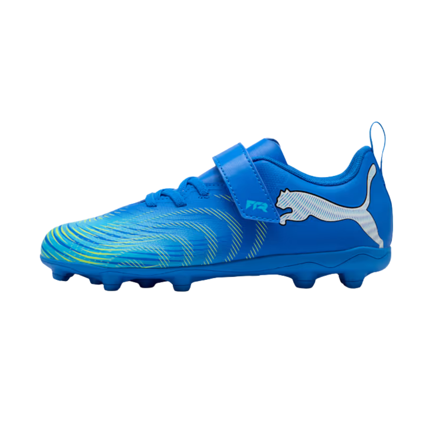 Puma Future 9 Play V FG/AG RB Football Boots Junior - Blue/White Blue White Football Boots Puma