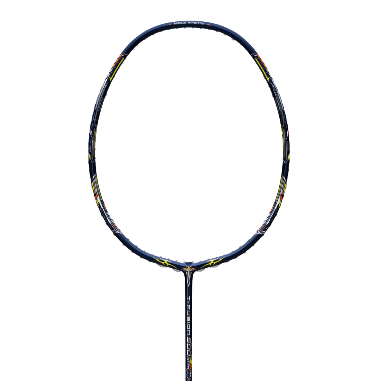 Hundred T-Fusion 500 Attack 4U Badminton Racket - Navy/Red Badminton Rackets Hundred