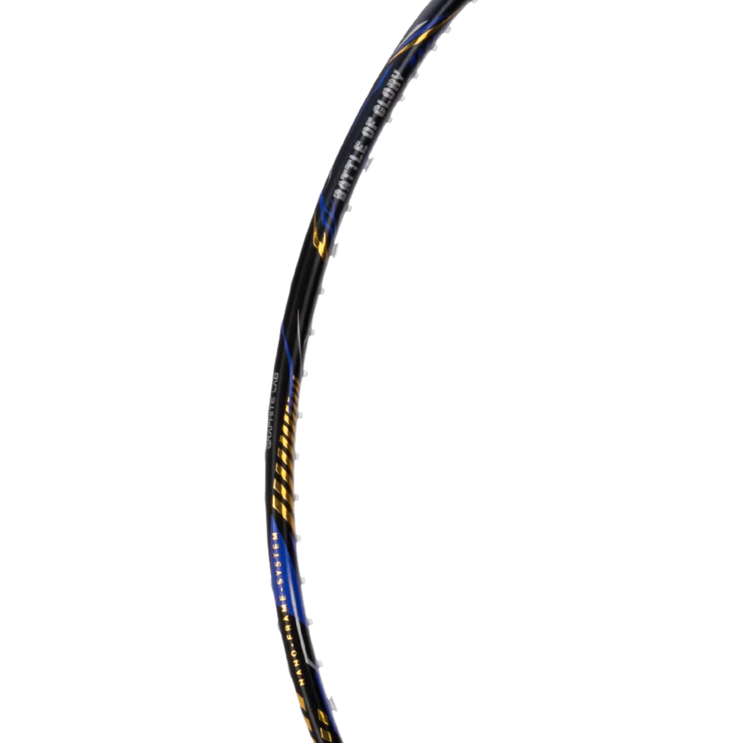 Hundred Battle 600 4U Badminton Racket - Black/Gold/Blue Badminton Rackets Hundred