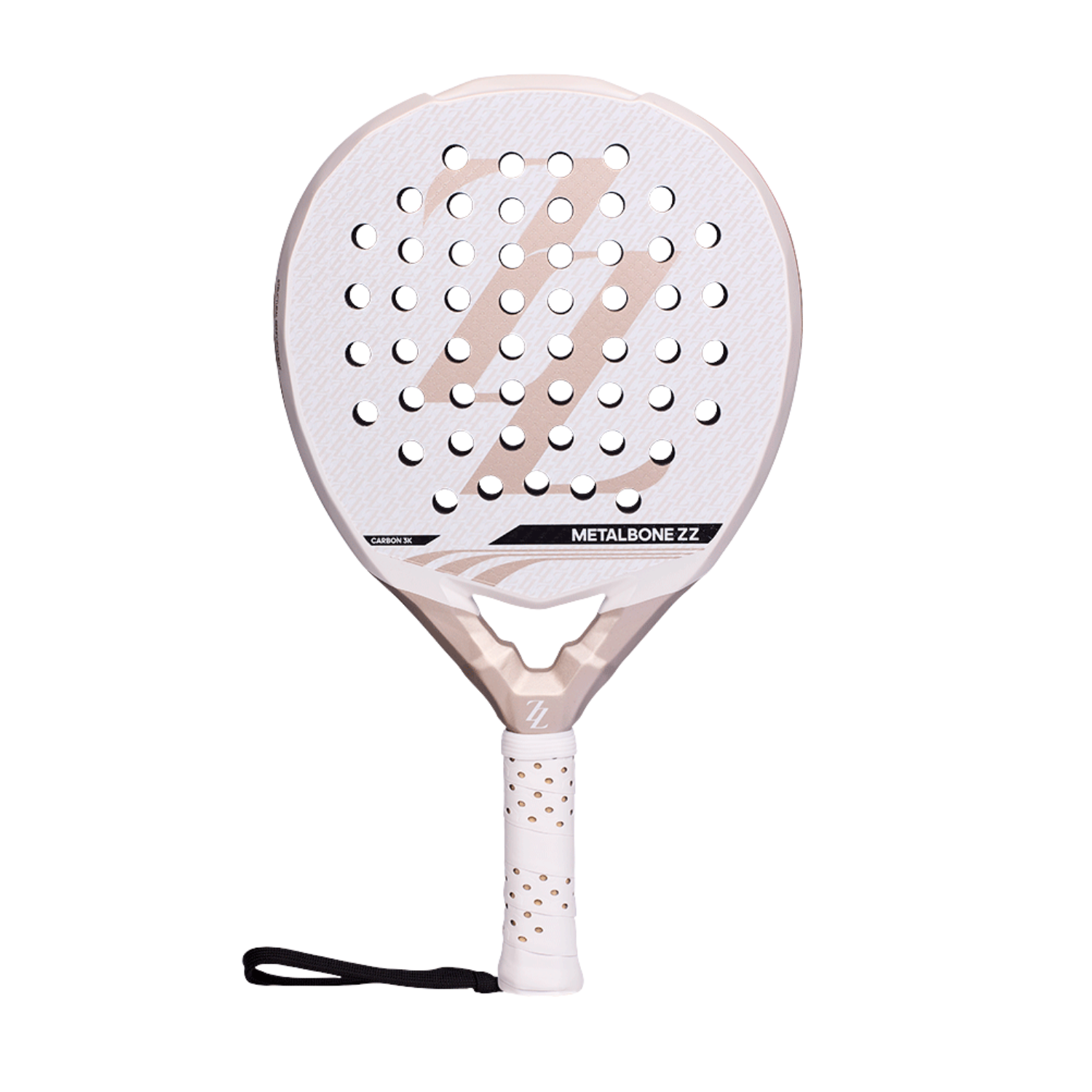Adidas Metalbone ZZ Carbon 2026 Padel Racket - White Padel Rackets Adidas
