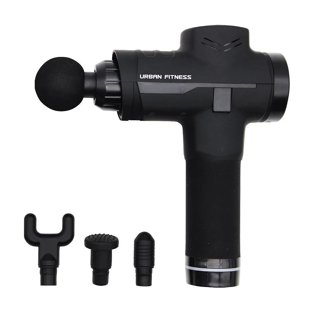 Urban Fitness Massage Gun Black Exercise & Fitness Urban Fitness