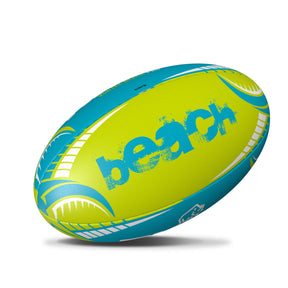 Rhino Vortex Beach Pro Rugby Ball - Blue/Green Rugby Ball Rhino