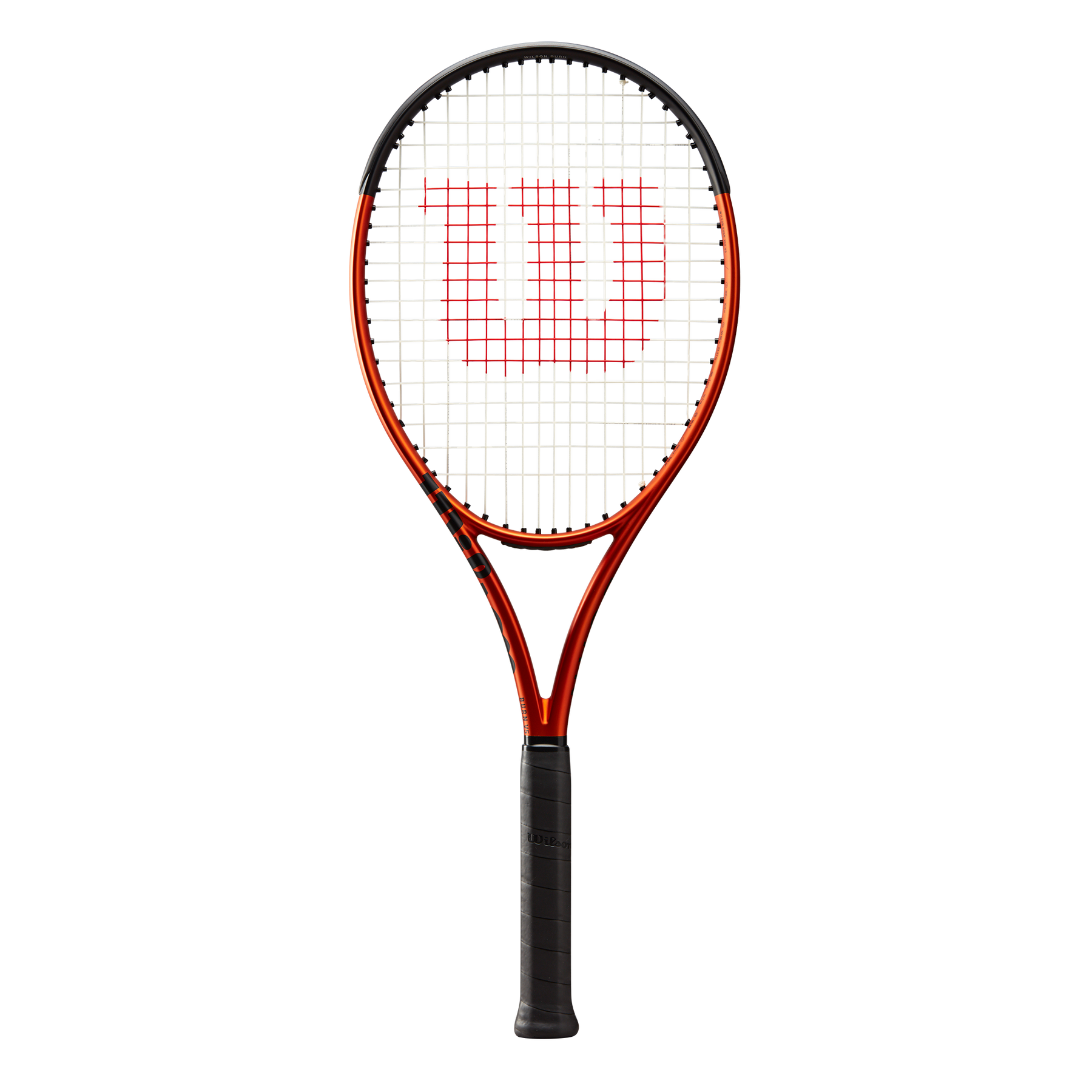 Wilson Burn 100 V5.0 Tennis Racket - Black/Orange