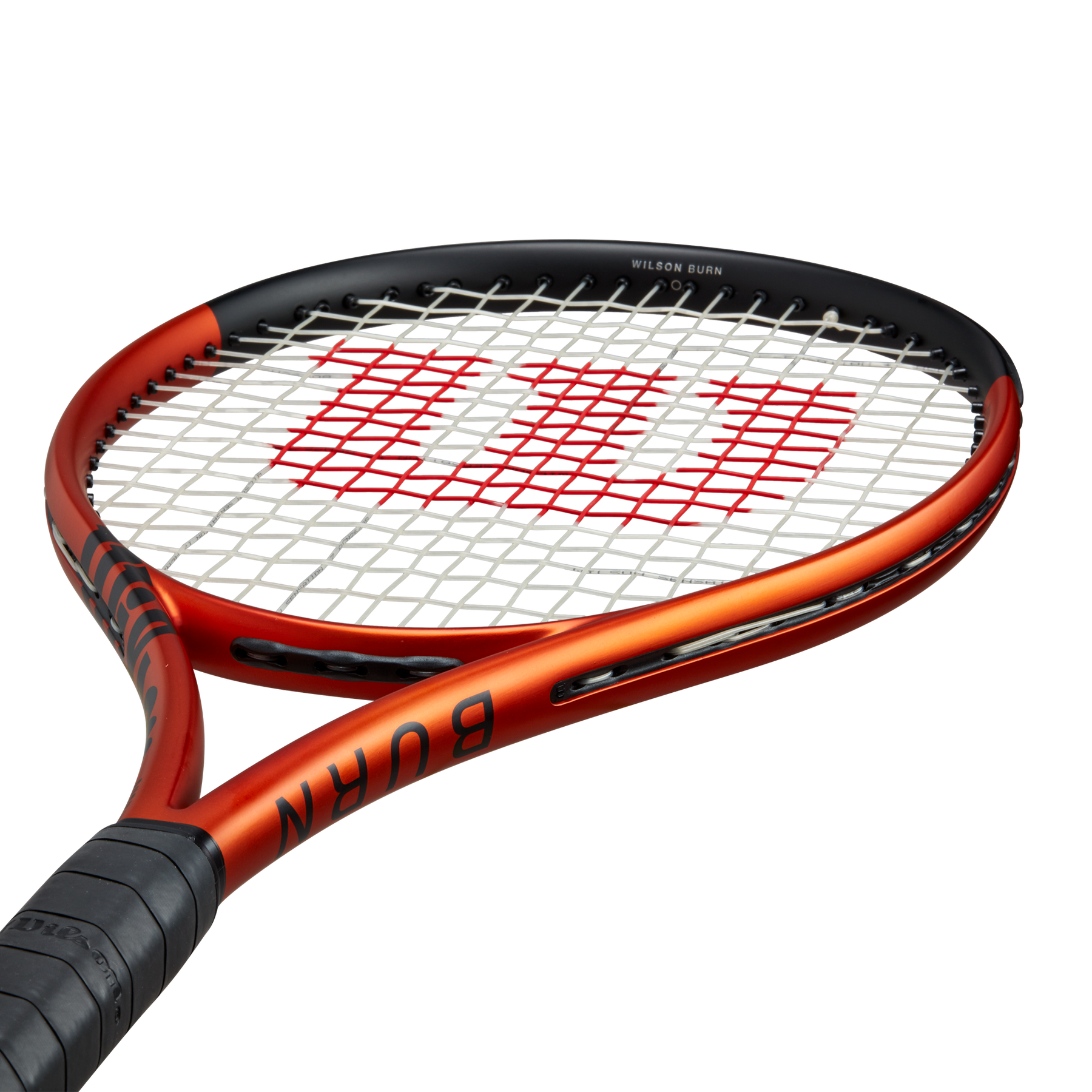 Wilson Burn 100 V5.0 Tennis Racket - Black/Orange