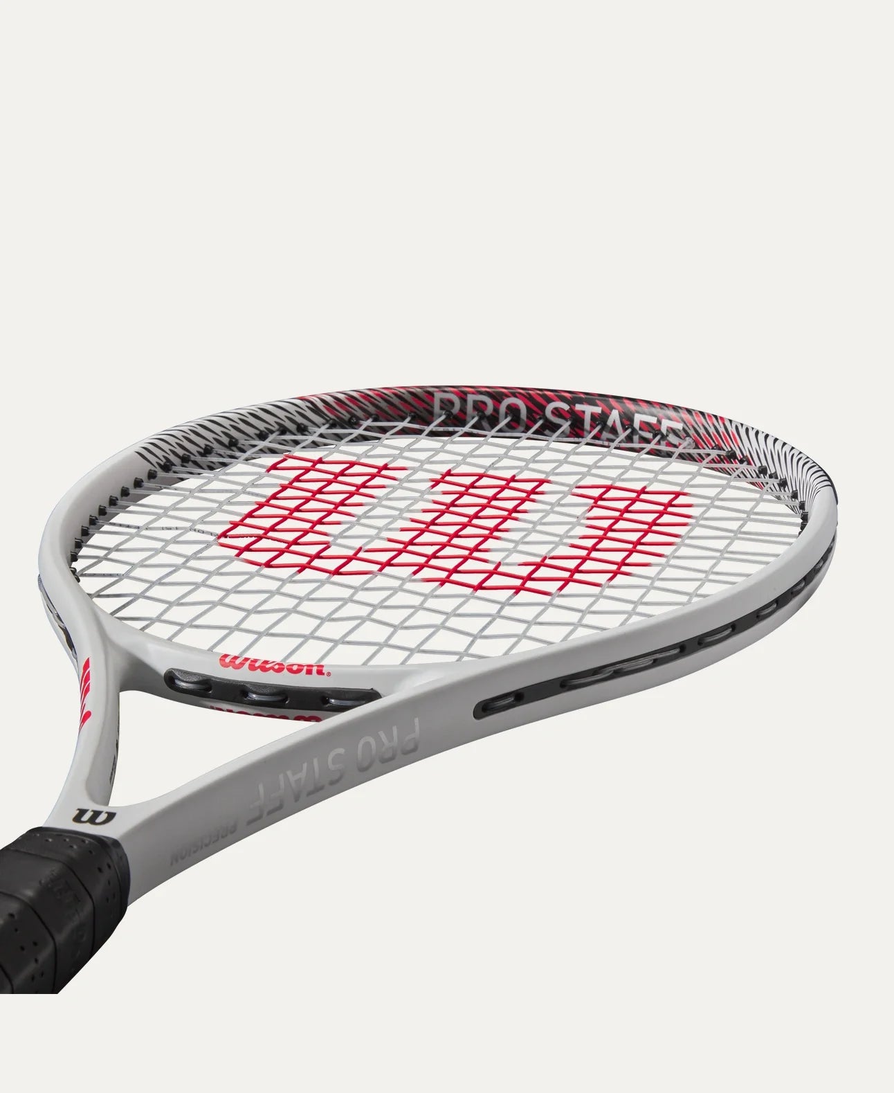 Wilson Pro Staff Precision RXT 105 Tennis Racket - White/Black Tennis Rackets Wilson