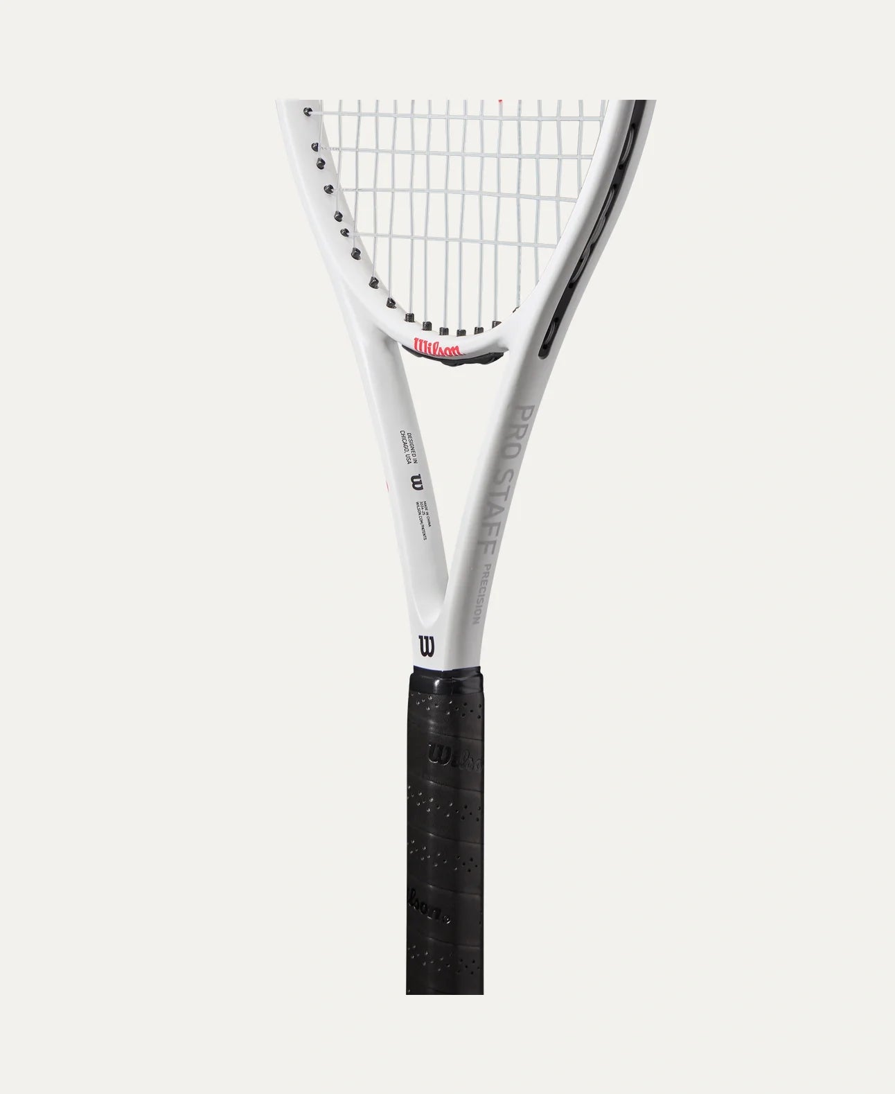 Wilson Pro Staff Precision RXT 105 Tennis Racket - White/Black Tennis Rackets Wilson