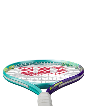 Wilson Intrigue Junior 25 Girls Tennis Racket - 205g - Green/Navy