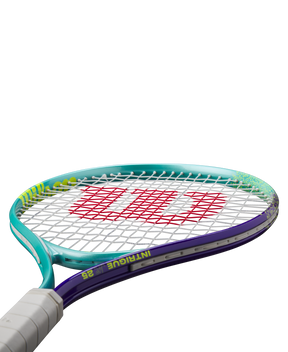 Wilson Intrigue Junior 25 Girls Tennis Racket - 205g - Green/Navy