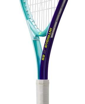 Wilson Intrigue Junior 25 Girls Tennis Racket - 205g - Green/Navy