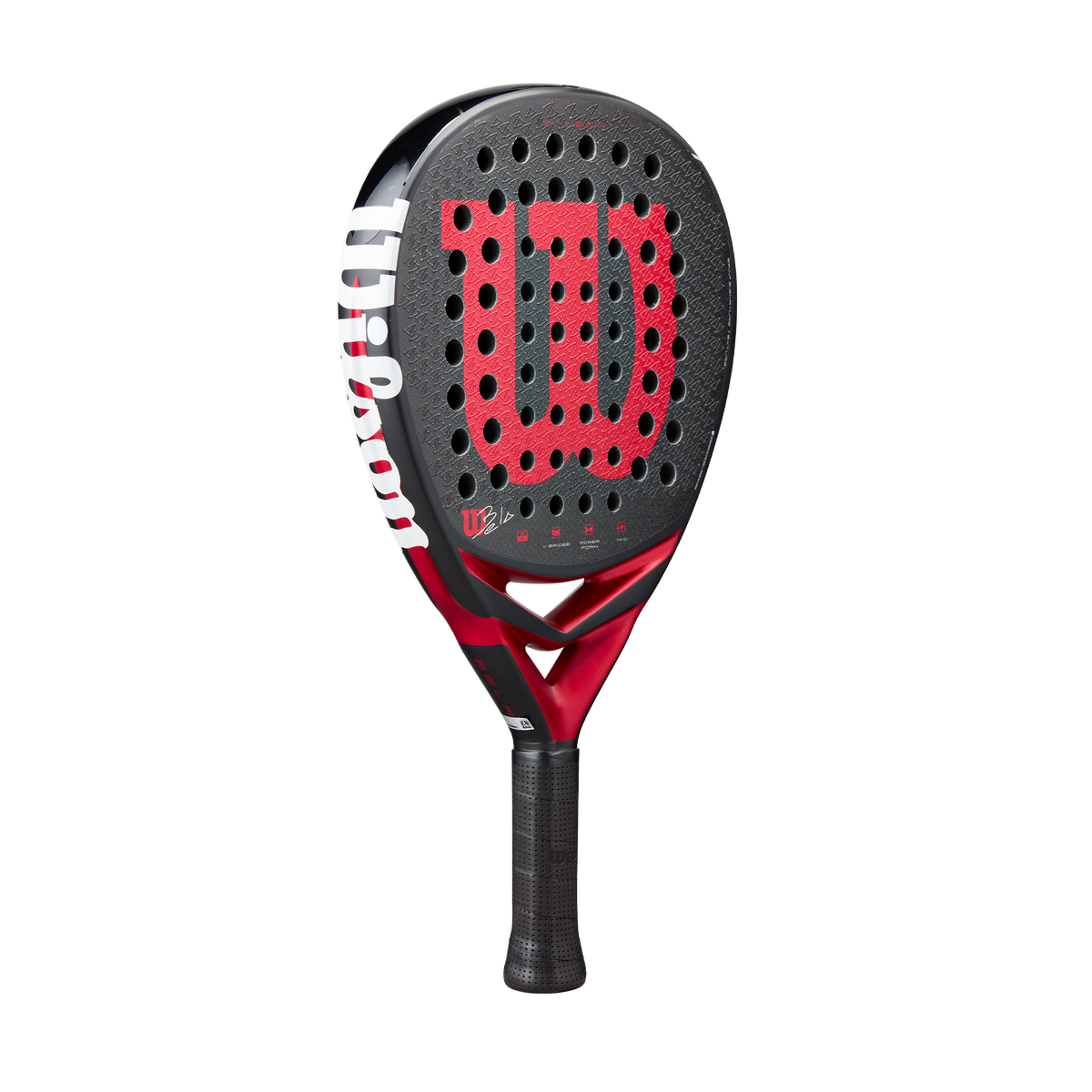 Wilson Bela V3 Padel Racket - Black/Red