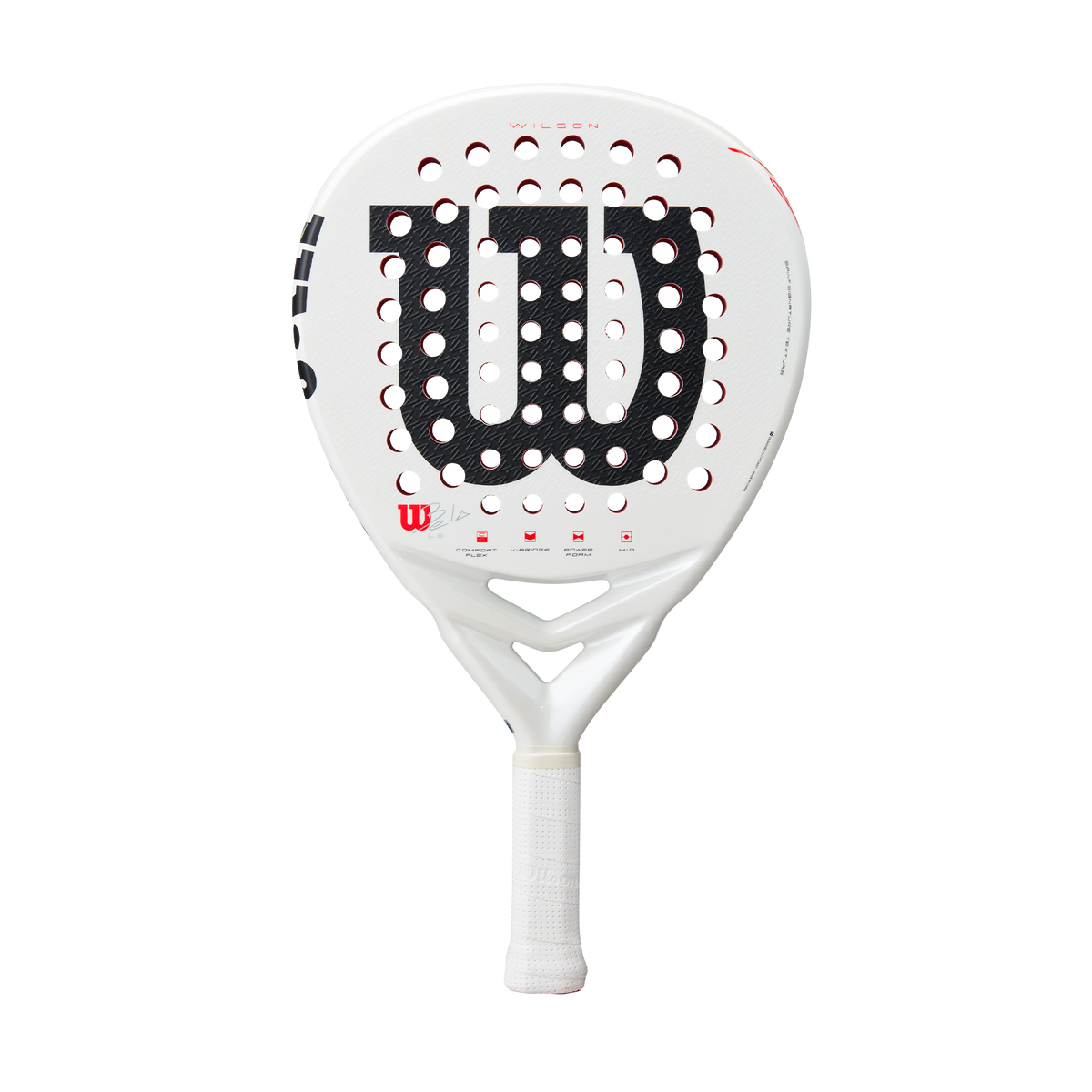 Wilson Bela LS V3 Padel Racket - White