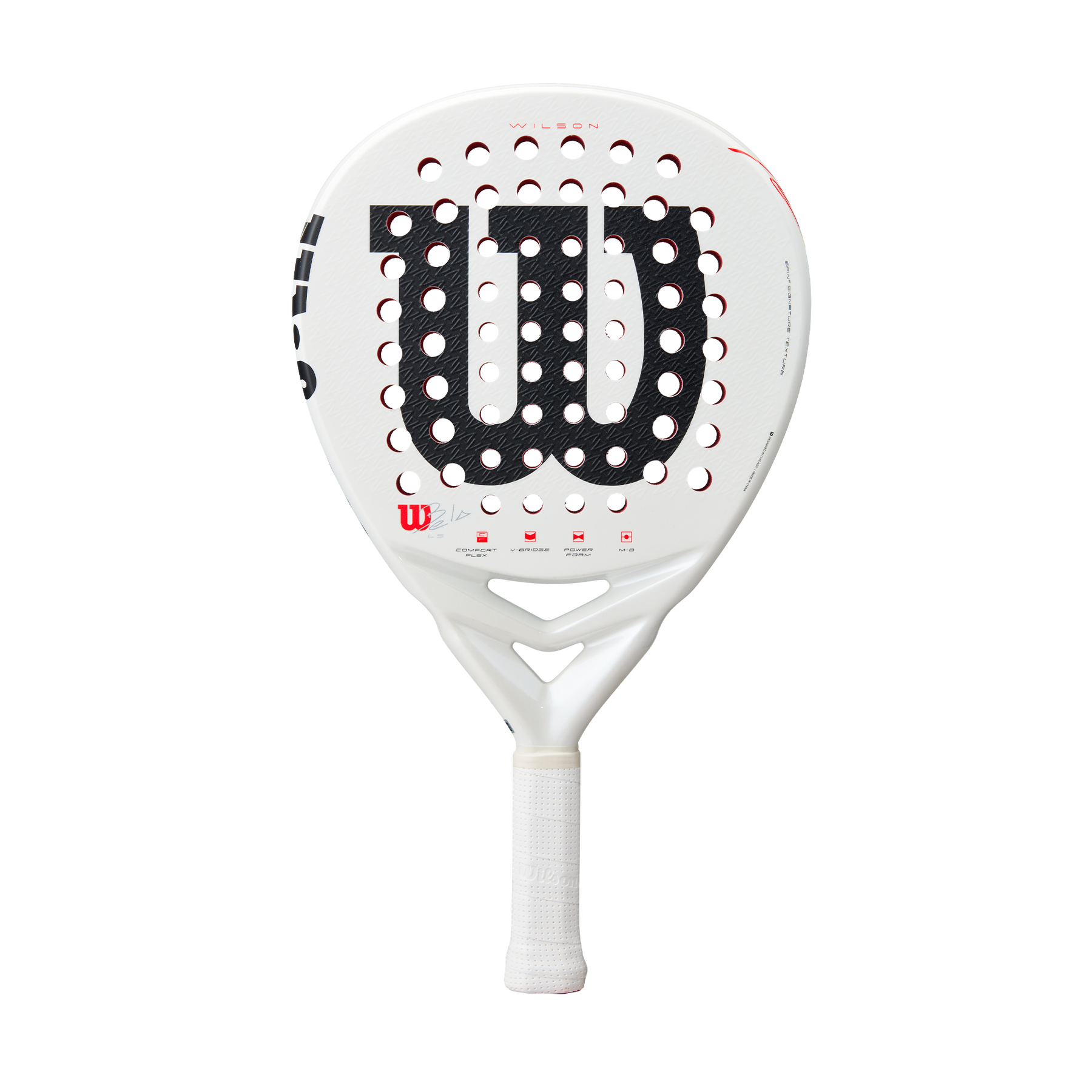 Wilson Bela LS V3 Padel Racket - White
