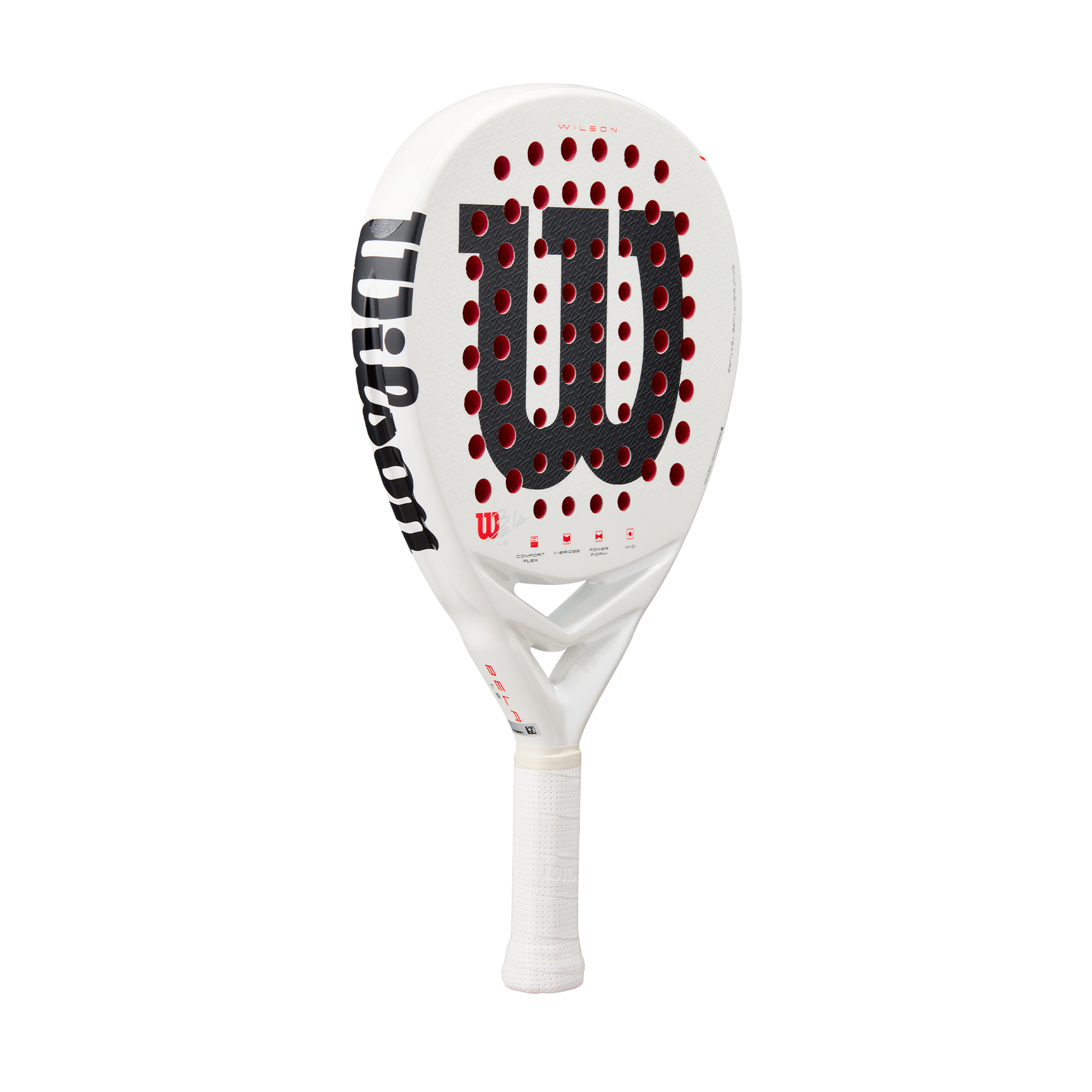 Wilson Bela LS V3 Padel Racket - White