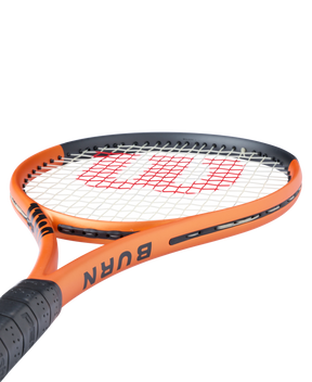 Wilson Burn 100LS V6 Tennis Racket 296g - Orange Tennis Rackets Wilson