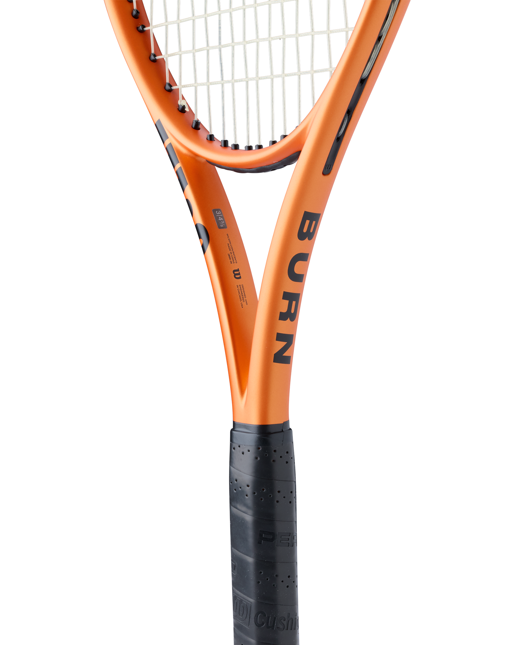 Wilson Burn 100LS V6 Tennis Racket 296g - Orange Tennis Rackets Wilson