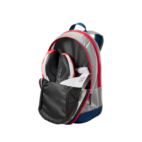 Wilson Junior Backpack - Grey/Red