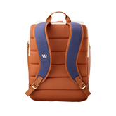 Wilson Heritage V2 Tennis Backpack - Cream/Bronze Luggage Wilson
