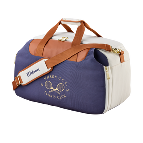 Wilson Heritage V2 Small Duffle Bag - Cream/Navy Bags Wilson