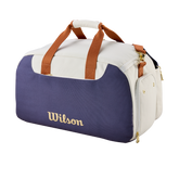 Wilson Heritage V2 Small Duffle Bag - Cream/Navy Cream Navy One Size Bags Wilson