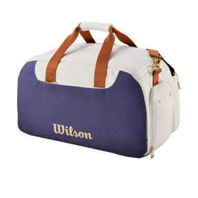 Wilson Heritage V2 Small Duffle Bag - Cream/Navy Cream Navy One Size Bags Wilson