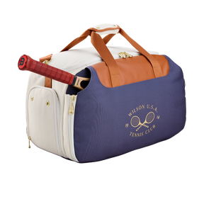 Wilson Heritage V2 Small Duffle Bag - Cream/Navy Bags Wilson