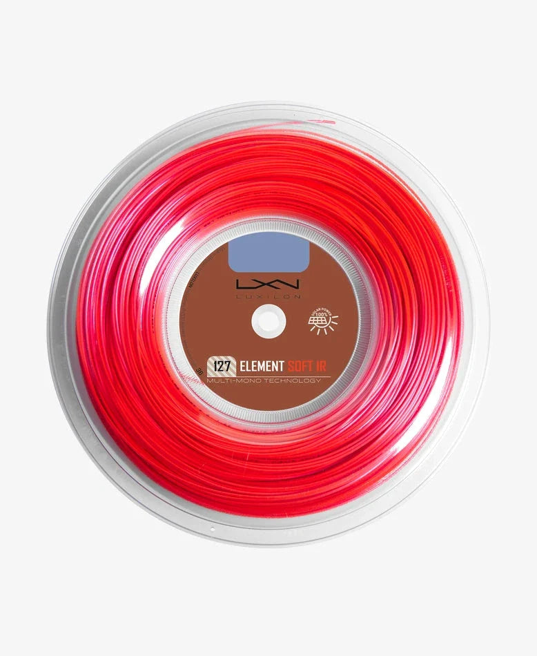 Luxilon Element IR Soft 127 (WR8308402127) Tennis String Reels String (Reel) Luxilon