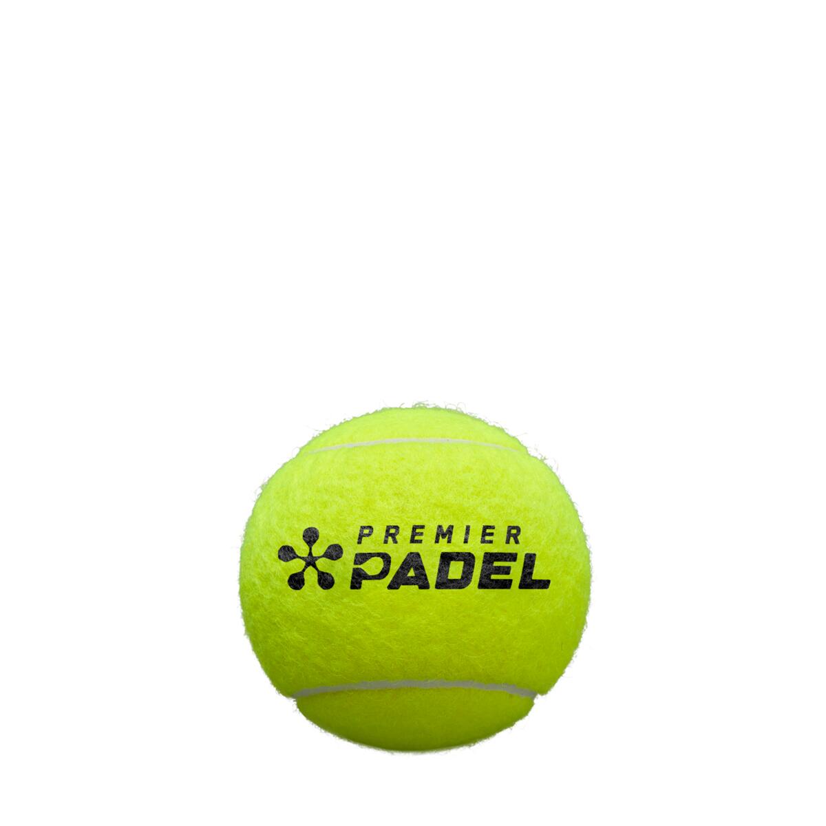 Wilson Premier Padel (WR8908401) 3 Ball Can (Yellow)