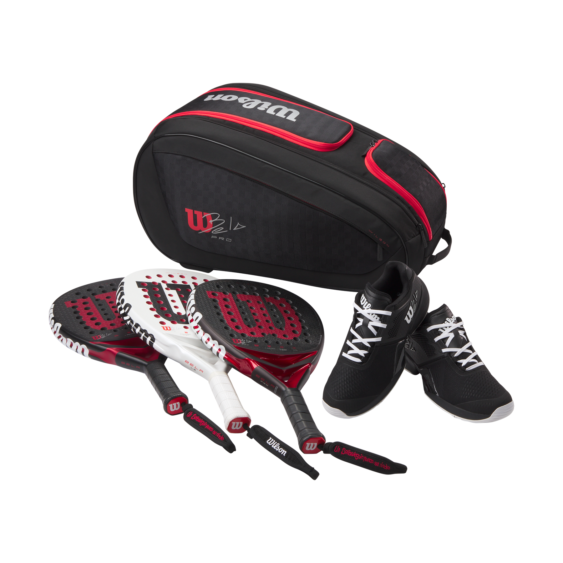 Wilson Bela V3 Padel Racket Bag - Black Luggage Wilson