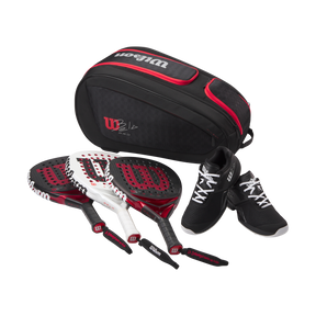 Wilson Bela V3 Padel Racket Bag - Black Luggage Wilson