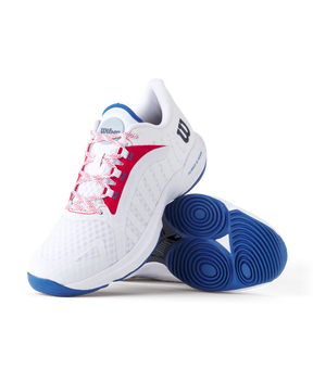 Wilson Hurakn Pro Padel Shoes Men - White/Red