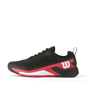 Wilson Rush Pro 4.5 Tennis Shoes Men - Black/Red