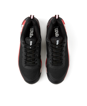Wilson Rush Pro 4.5 Tennis Shoes Men - Black/Red