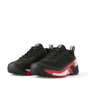 Wilson Rush Pro 4.5 Tennis Shoes Men - Black/Red