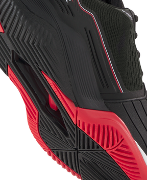 Wilson Rush Pro 4.5 Tennis Shoes Men - Black/Red