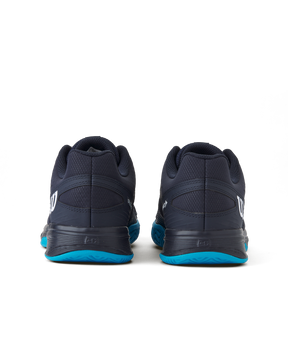 Wilson Rush Pro L Tennis Shoes Junior - Black/ Blue