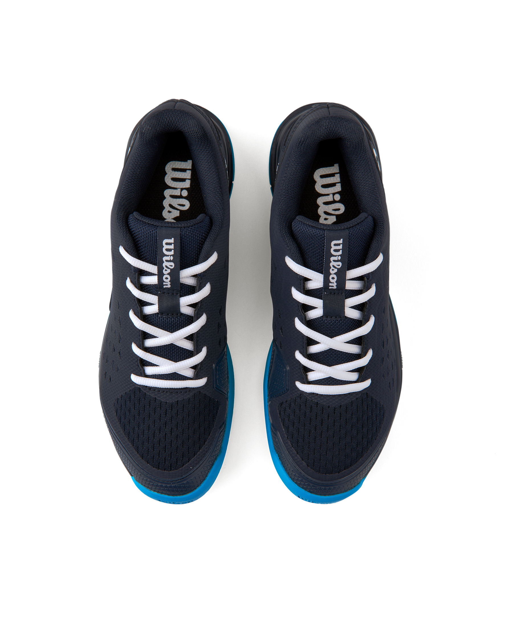 Wilson Rush Pro L Tennis Shoes Junior - Black/ Blue