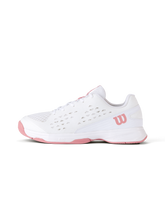 Wilson Rush Pro L Tennis Shoes Junior - White/Pink