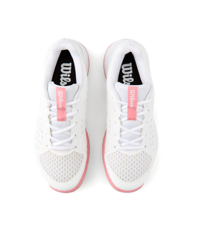 Wilson Rush Pro L Tennis Shoes Junior - White/Pink