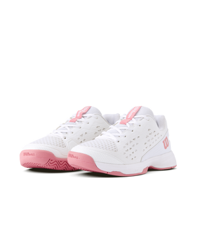 Wilson Rush Pro L Tennis Shoes Junior - White/Pink