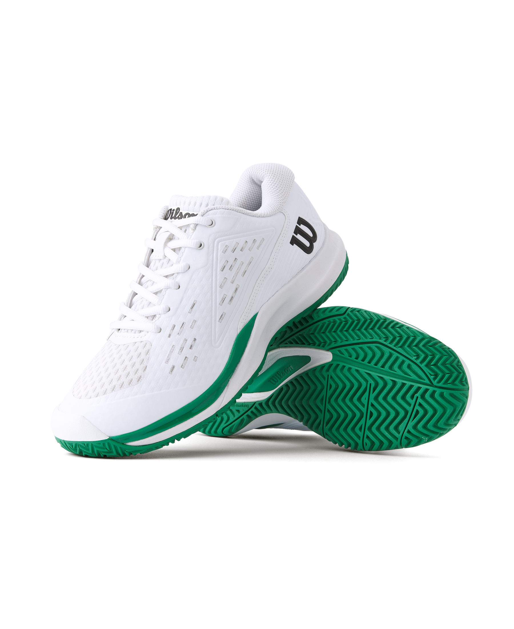 Wilson Rush Pro Ace Tennis Shoes Junior - White/Green