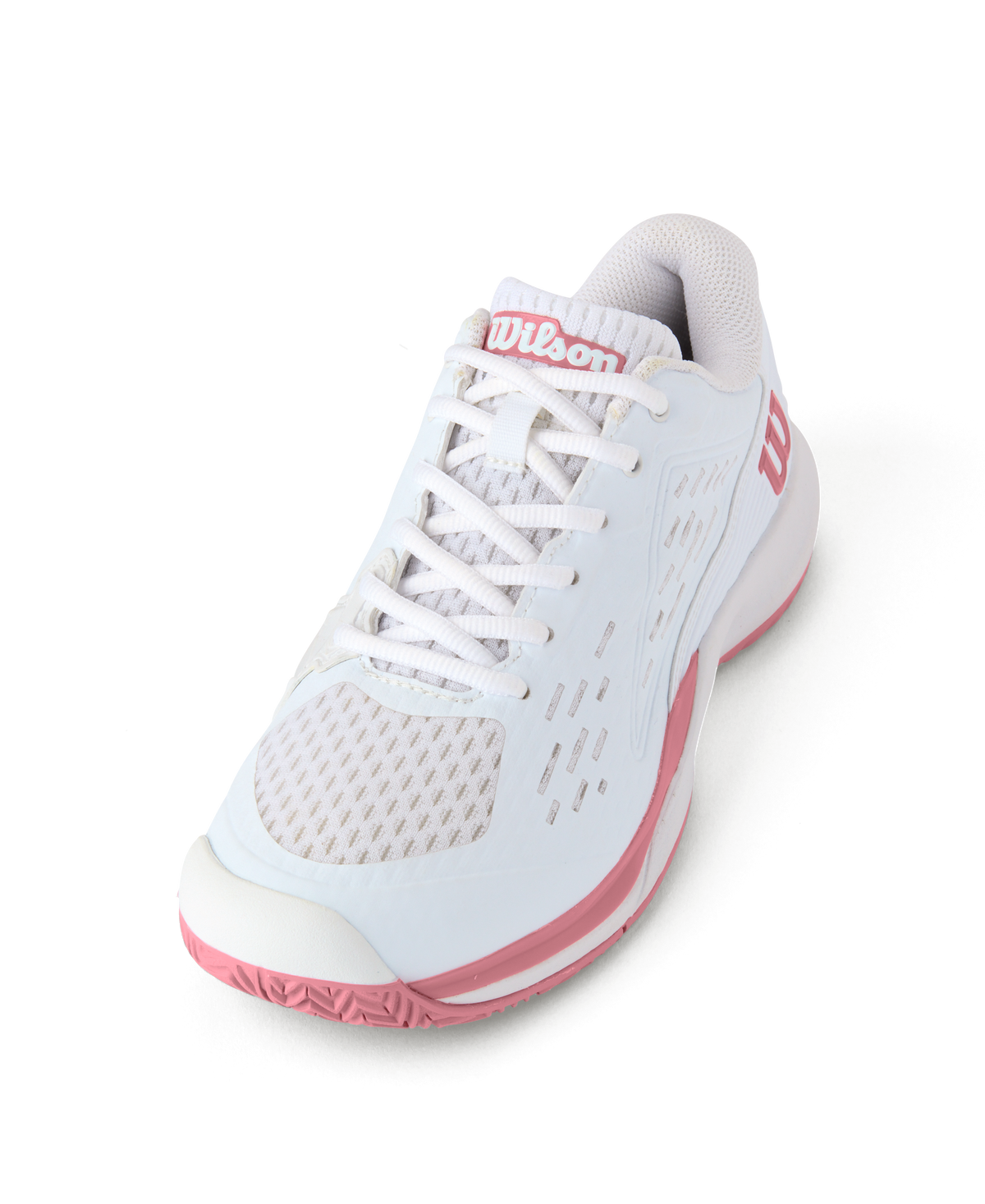 Wilson Rush Pro Ace Junior Tennis Shoes - White/Mauveglow (WRS335320) Tennis Shoes Wilson