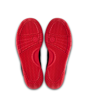 Wilson Pickle Pro Pickleball Shoe Men - Black/Red Pickleball Wilson