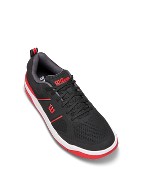 Wilson Pickle Pro Pickleball Shoe Men - Black/Red Pickleball Wilson