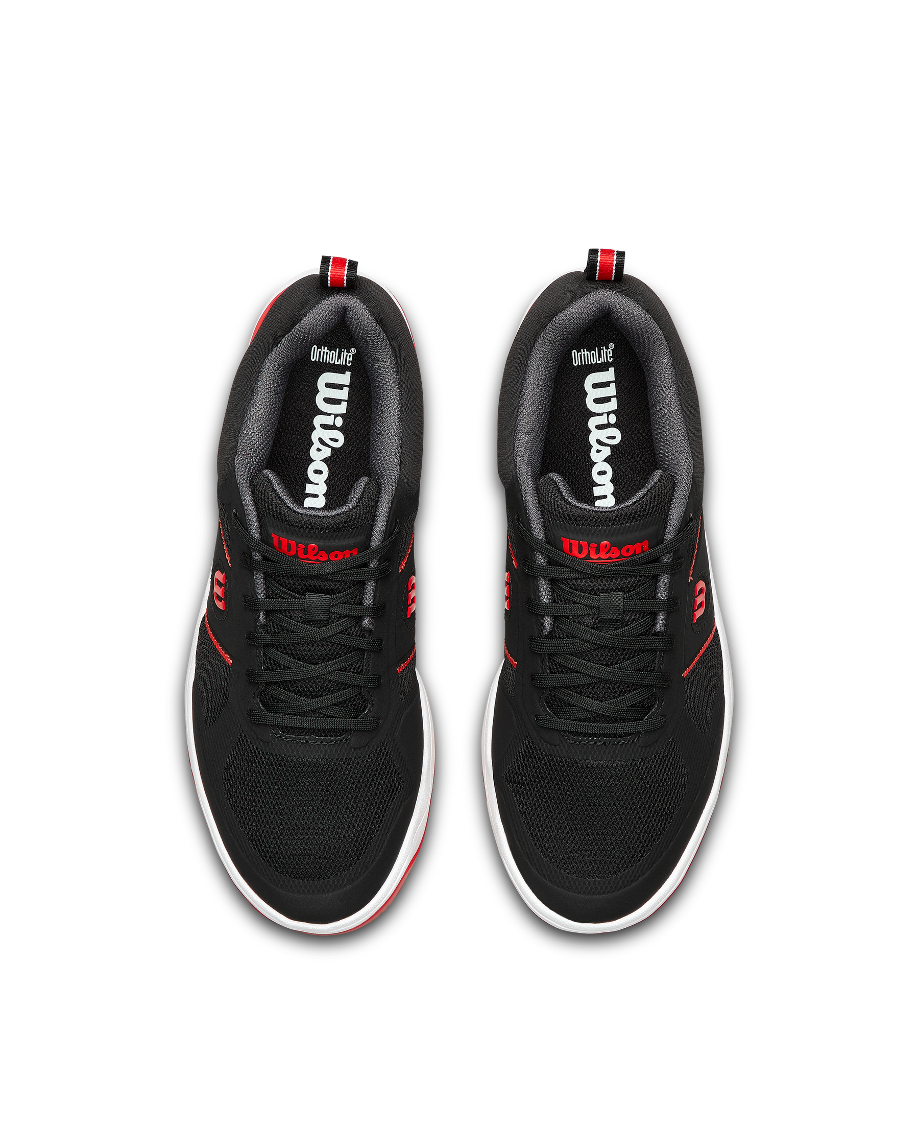 Wilson Pickle Pro Pickleball Shoe Men - Black/Red Pickleball Wilson